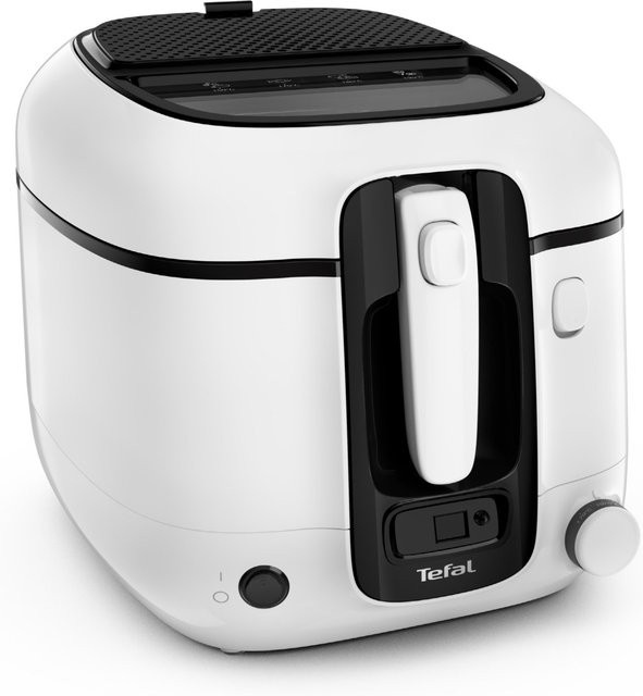 Tefal Fritteuse Super Uno FR3140 in Weiß/Schwarz mit Timer - Bild 2