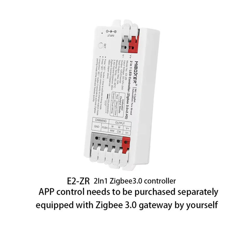 Miboxer E2-ZR E3-ZR 3-in-1 LED-Controller Zigbee 3.0 und 2,4 G Dimmer für RGBW LED-Streifen - Bild 4