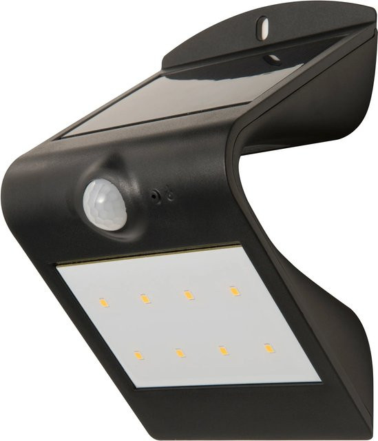 LED Solar Außenleuchte Butterfly mit Bewegungssensor, 1,5 W, Schwarz, IP 65, Kaltweiß - Bild 1