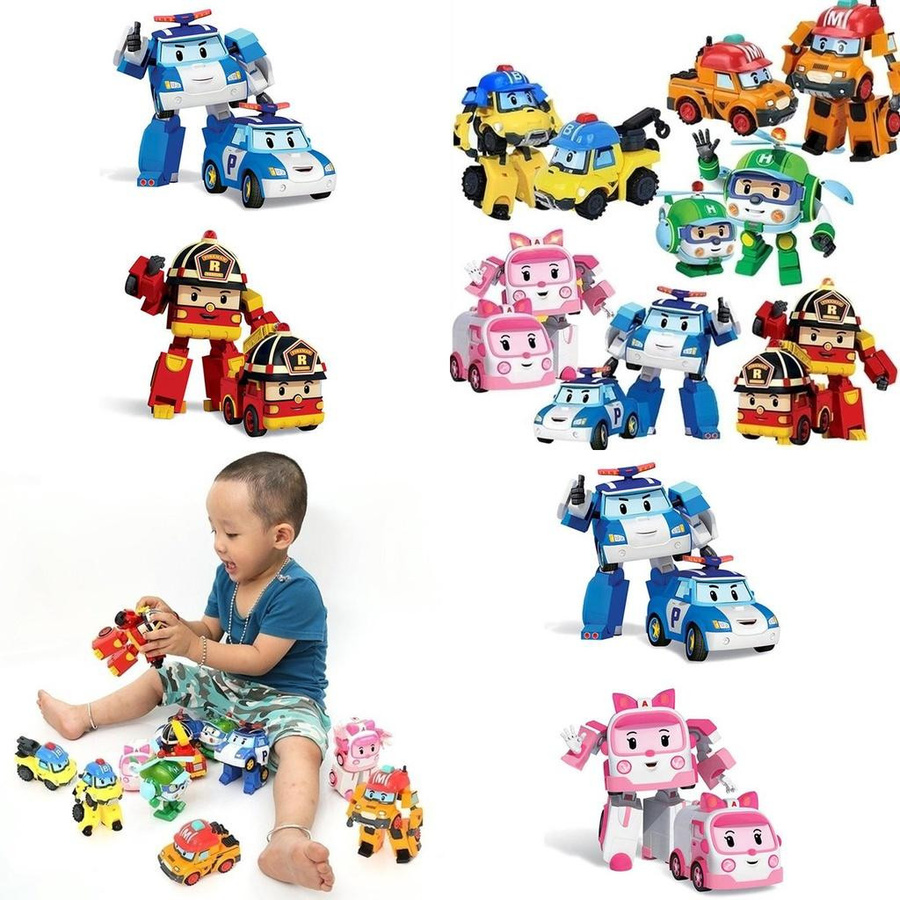 Robocar Poli Spielzeugauto mit Actionfigur ab 3 Jahren - Bild 4
