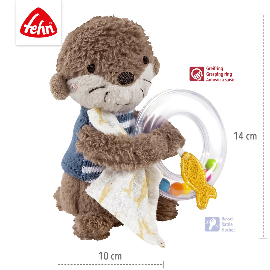 Fehn Rasselring Otter Theo ab Geburt - Bild 2