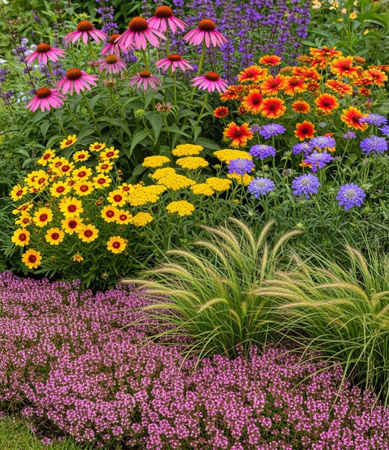 9er Staudenbeet Flower & Nature - Bild 1