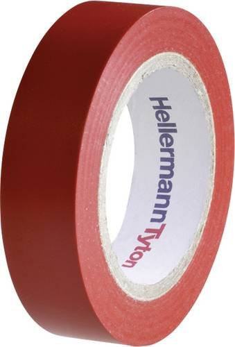 HellermannTyton PVC Isolierband Flex 15-RD in Rot mit 10 m Länge - Bild 1