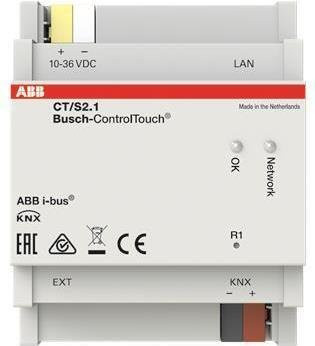 ABB ControlTouch 2 CT/S2.1 Bediengerät in Weiß (2CKA006136A0218) - Bild 1