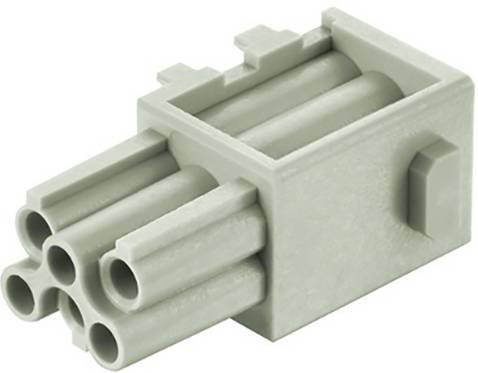HARTING Han Domino DD cube crimp F.1 Steckverbinder grau, 2 Stück - Bild 1