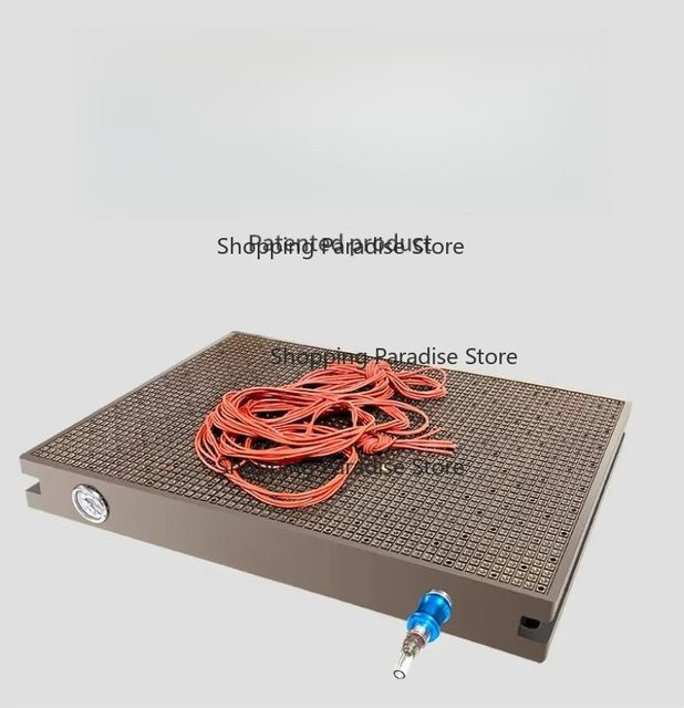 Pneumatischer CNC Vakuum Chuck für Edelstahl, Aluminium und Kupfer in Silber - Bild 1