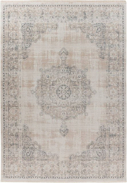 Kayoom Kurzflorteppich Milan 125 Grau B/H/L: 80 x 0,5 x 150 cm - Bild 1