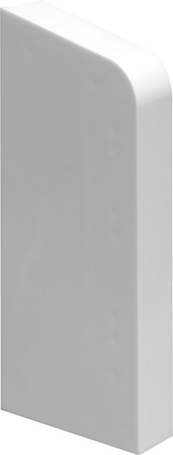 Döllken Profiles System 11 Endkappe minimalistisch in Weiß, 1 Stück - Bild 1