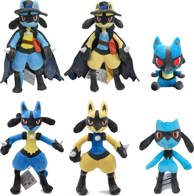 Pokémon Shiny Lucario Riolu, Plüsch, Stofftier - Bild 1
