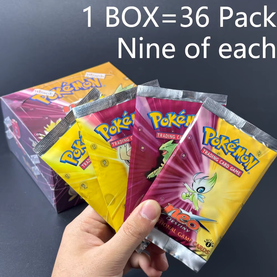 PKM Neo Destiny Booster Box, Pokémon, 36 Packungen - Bild 3