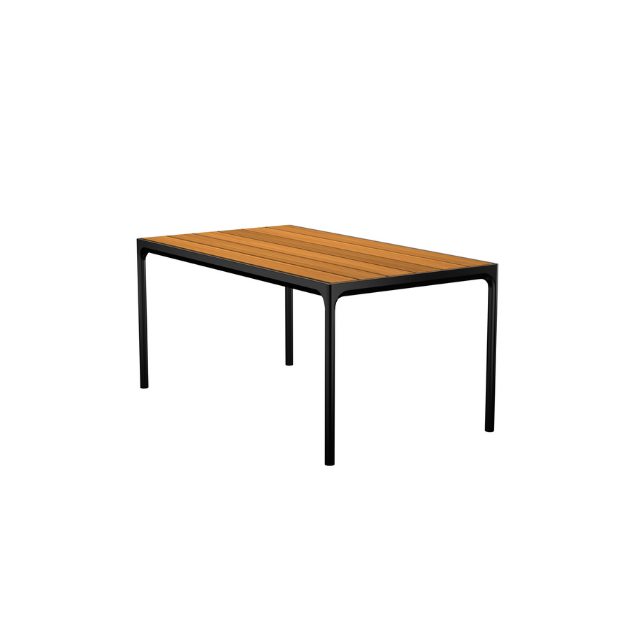 HOUE Outdoor Tisch aus Bambus in Braun im neoskandinavischen Design - Bild 3