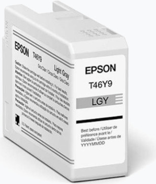 Epson T47A9 Original Tintenpatrone für Inkjet-Drucker, Hellgrau, 50 ml - Bild 1