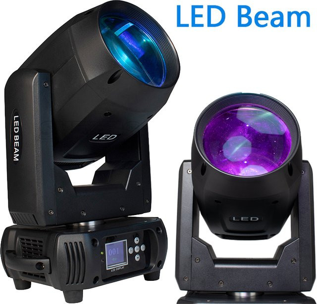SHEHDS LED Moving Head 150 W RGB Strahler mit 8/18 Prisma für DJ, Bühne, Disco und professionelle Shows in Schwarz - Bild 1