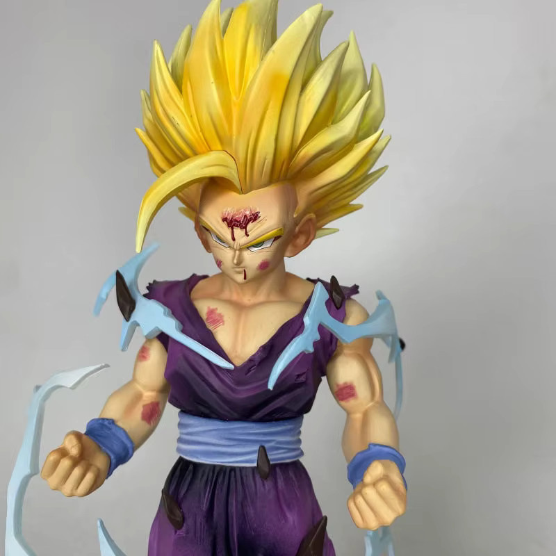Bandai Dragon Ball Super Saiyan 2 Gohan Actionfigur, mit austauschbarem Kopf - Bild 5