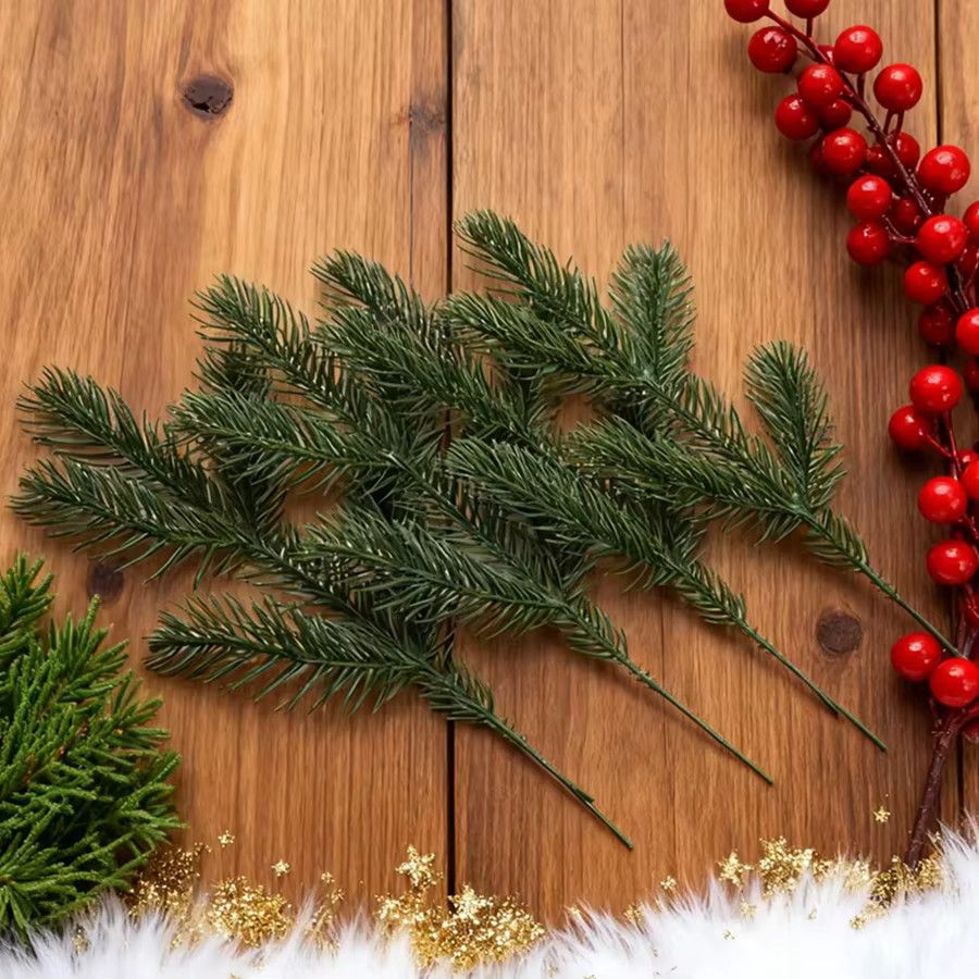 Smr Künstliche Pflanzen in Grün als dekoratives Zubehör für Weihnachten, Hochzeit und Outdoor-Dekoration - Bild 4