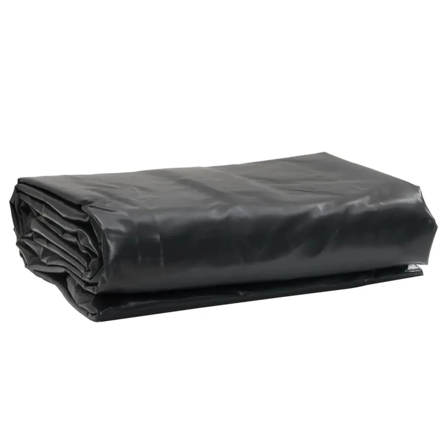 vidaXL Abdeckplane aus PVC in Schwarz, B: 150 cm, T: 150 cm - Bild 2