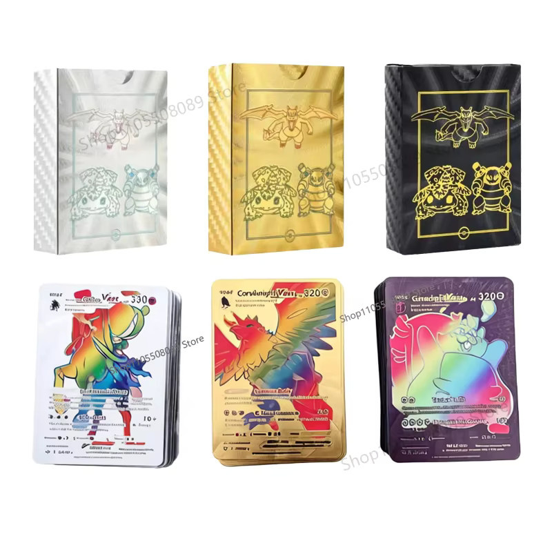 Bandai Pokémon Karten, Goldfolie, Englische Version, 27-teiliges Set - Bild 2