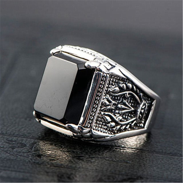 SAY Ring, 925 Silber, Vintage, Unisex - Bild 1