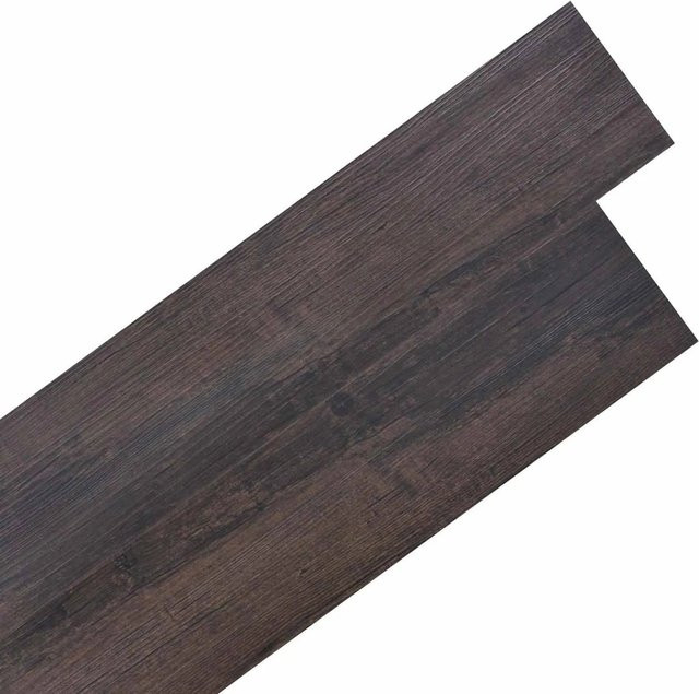 vidaXL Bodenplanken aus PVC in Dunkelbraun, 36 Stück, 5,02 m² - Bild 1