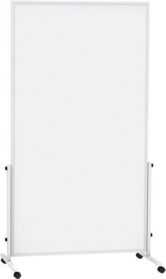 Fahrbares Whiteboard MAULsolid easy2move, magnethaftend, weiß beschichtet, B: 100 cm, H: 180 cm - Bild 1