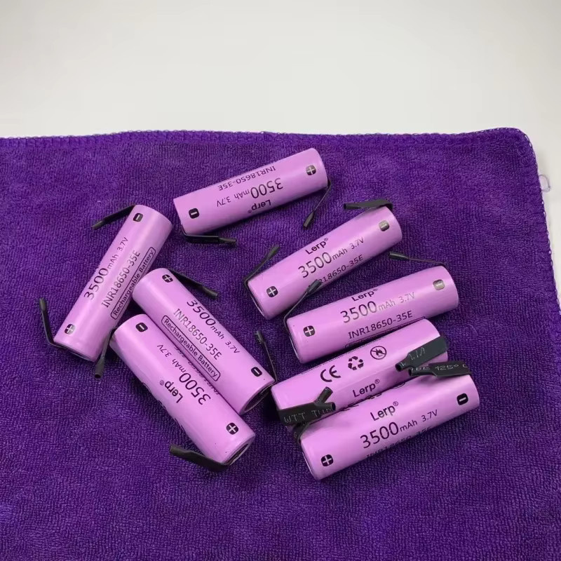 Lerp INR18650 35E Akku Wiederaufladbare Lithium-Ionen-Batterie 3,7V 3500mAh in Lila - Bild 2
