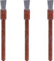 Dremel Edelstahlbürste 3,2 mm Silber 3er-Set - Bild 2