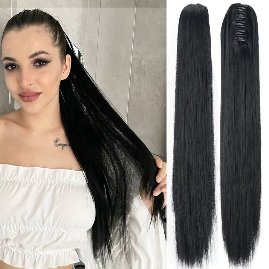 NICESY Haarteil Pferdeschwanz Synthetisch, 24 Zoll, Damen - Bild 5