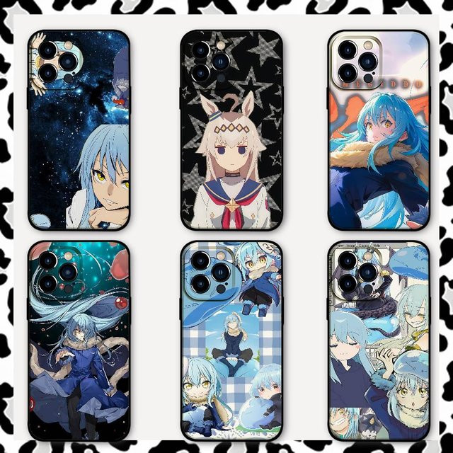 Mesuca Handyhülle Slime Anime Rimuru Tempest für iPhone 11 bis iPhone 17 Pro Max in Multicolour - Bild 1