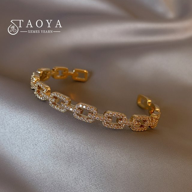 Taoya Armband, 18K vergoldet, Zirkonia, Damen - Bild 1