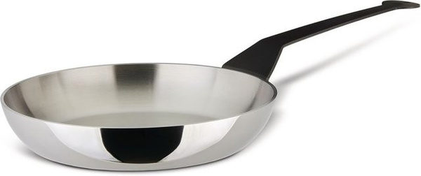 Alessi Bratpfanne La Cintura di Orione, silber, Durchmesser: 24 cm
