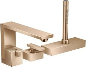 Hansgrohe Axor Edge Bidet-Einhebelmischer in Gold, Wandmontage - Bild 1