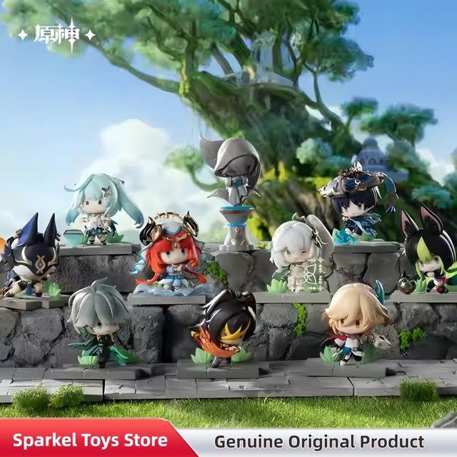 ZHOUCHEN Genshin Impact Sumeru Battlefield Gracefulness Blind Box, Anime-Figur, Einzelfigur - Bild 1