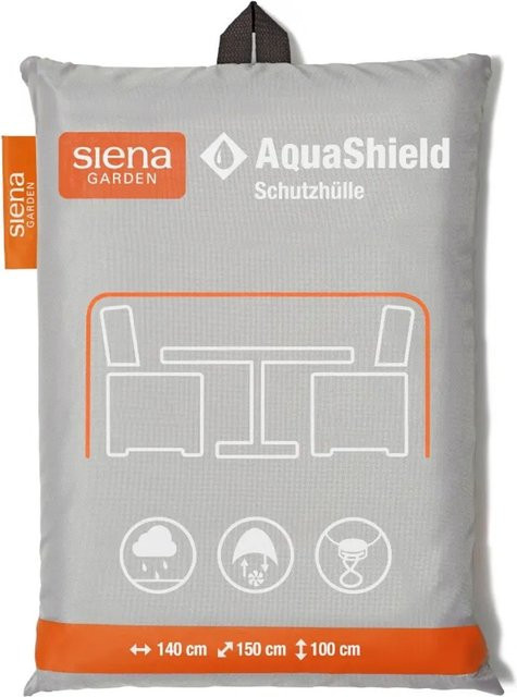 Siena Garden Schutzhülle AquaShield Hellgrau B/T/H: 140 x 150 x 100 cm - Bild 1