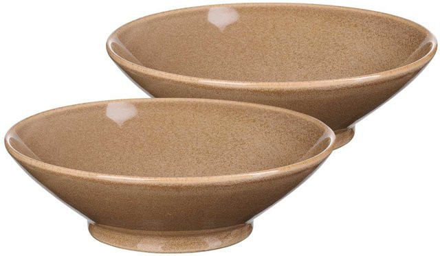 Ritzenhoff & Breker Servierschalen Sahara aus Porzellan, Braun, 2er Set, Durchmesser: 24 cm - Bild 1