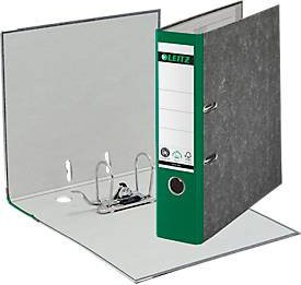 Leitz Ordner 1080 DIN A4 in Grün Wolkenmarmor mit 80 mm Rückenbreite - Bild 2