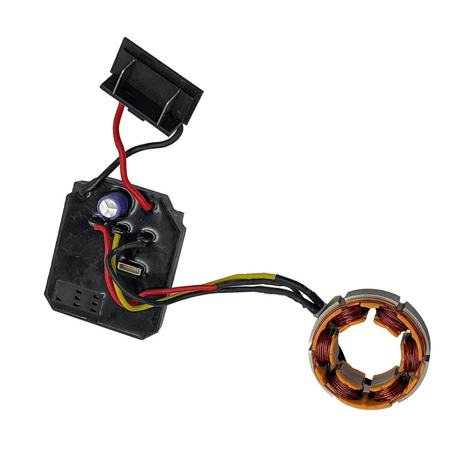 Dayi Ersatzset für bürstenlose Elektroschrauber mit Steuerplatine und Stator, 18 V und 21 V, Schwarz, passend für Dayi 2106, 161 und 169 - Bild 4
