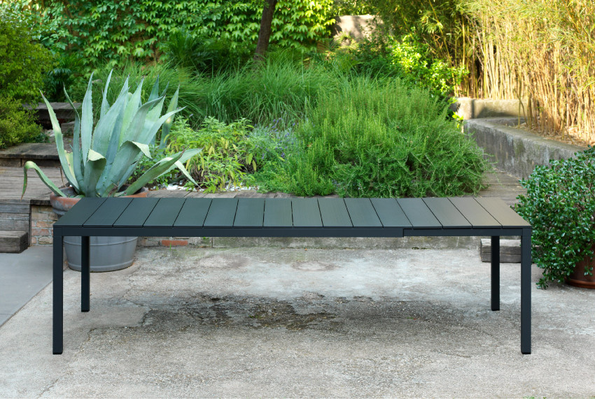 Nardi Rio Alu Fix Gartentisch aus Aluminium in Anthrazit, Breite: 210 cm - Bild 2