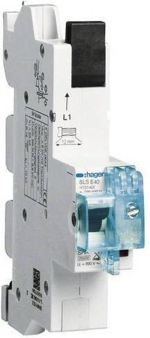 Hager Hauptleitungsschutzschalter HTS140E 1-polig 40A 400V weiß - Bild 1