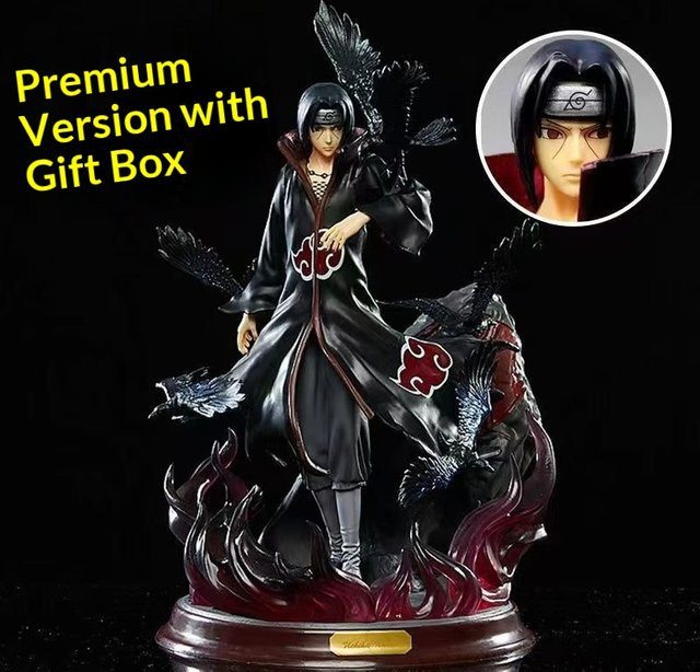 Bandai Naruto Uchiha Itachi Statue, Schwarz, Kunststoff - Bild 1