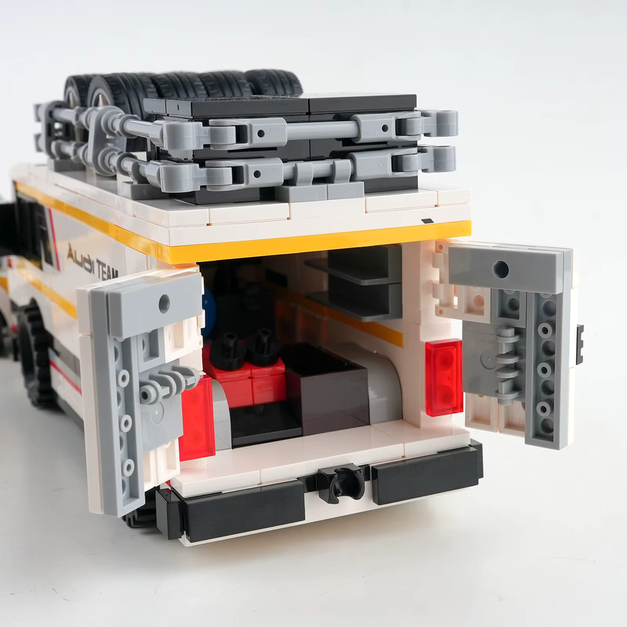 Stemedu Audi NO.WRC Rennwagen, Baustein Sets, 1:32 - Bild 3