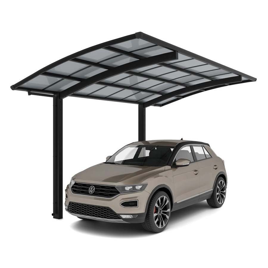 Ximax Einzelcarport Portoforte Typ 60 Schwarz B/T: 270,4 x 495,4 cm - Bild 2