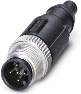 Phoenix Contact 1507816 Sensor-Aktor-Datensteckverbinder M12 Abschlusswiderstand Polzahl 5 Schwarz - Bild 1