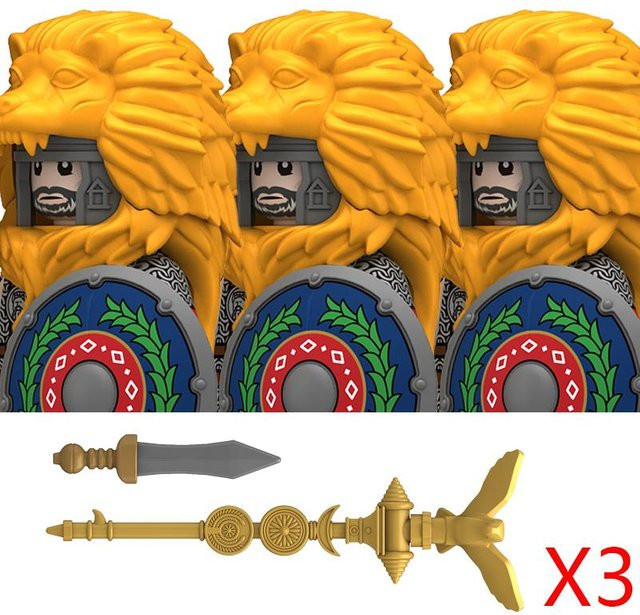 Linyi toy Römisch Legionär Gebäude Block, Soldaten, ab 14 Jahre - Bild 1