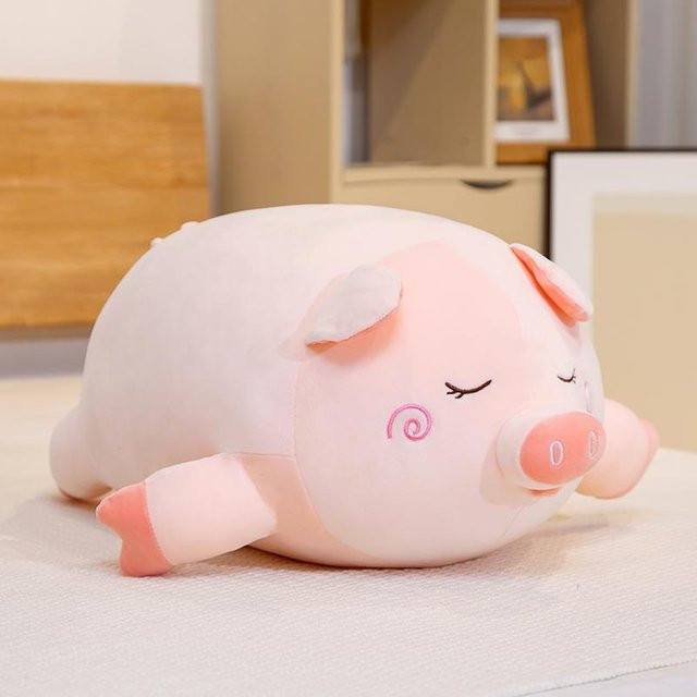 Yiran toy Rosa Schwein Puppe Plüschtier, 40cm - Bild 1