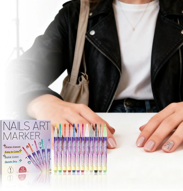 PKFC Nagelstift, mehrfarbig, matt, Unisex - Bild 1