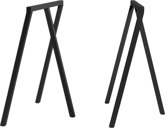 HAY Loop Stand Frame aus Stahl in Schwarz pulverbeschichtet - Bild 1