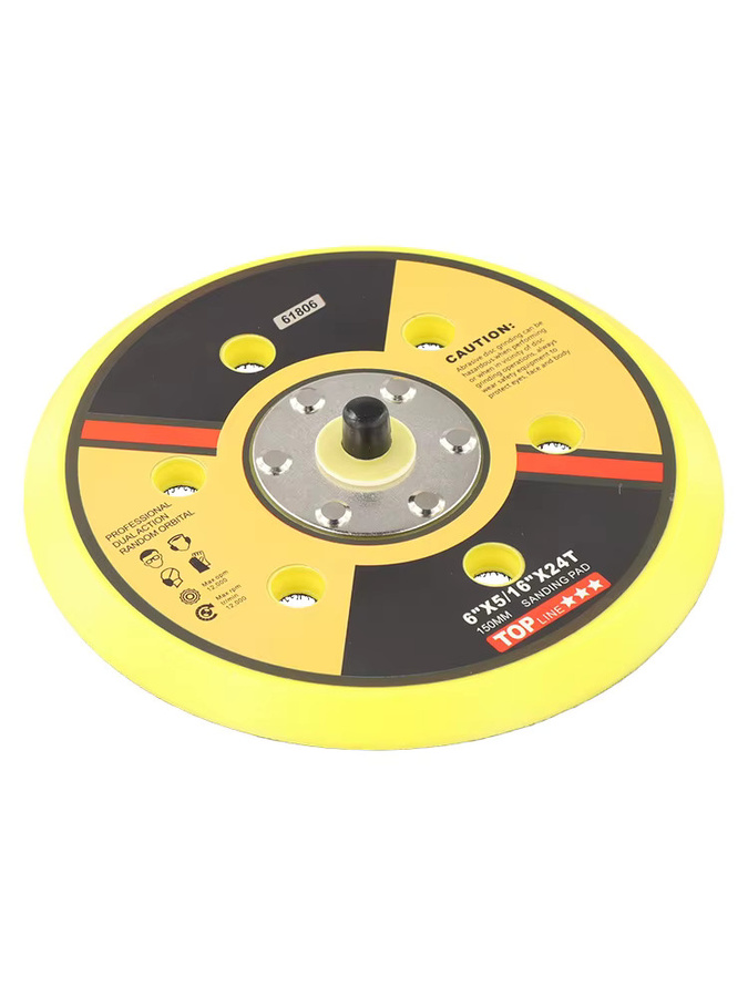 Vibratite Schleifpad 150 mm für 6 Zoll Dual Action Exzenterschleifer Polierscheibe - Bild 4