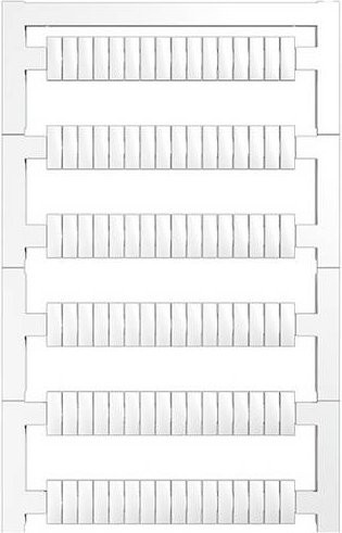 Weidmüller Klemmenmarkierung 2003760000 in Weiß, 960 Stück - Bild 1