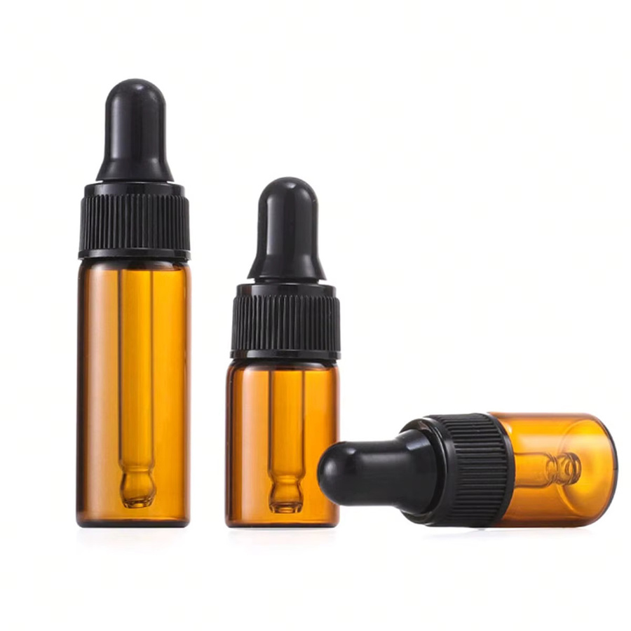 StarDu Packing Tropfflaschen aus Braunglas, 10 Stück, 1 ml bis 5 ml - Bild 3