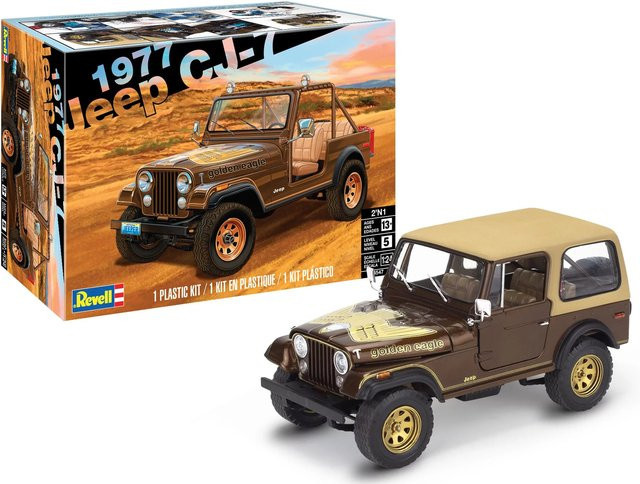 Revell 77 Jeep CJ7, Modellauto, 1:24, ab 14 Jahren - Bild 1
